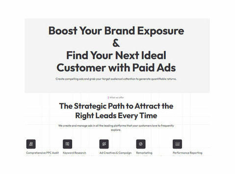 Paid Digital Marketing Advertisement - Sonstige