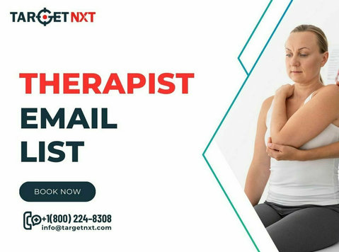 Why should I consider Therapists Email List for my marketing - Services: Other