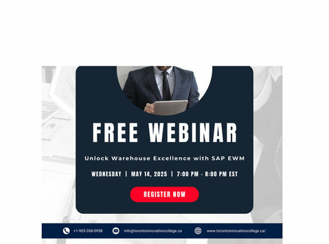 Join Us for a Free Live Webinar on Sap Ewm - Altele