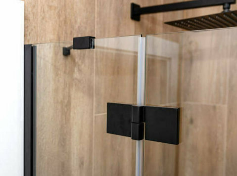 Transform Your Bathroom with Custom Neo Angle Shower Doors - Services: Other