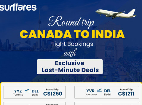 Surffares - Fly from Toronto to India with the Best Deals - Μετακίνηση/Μεταφορά