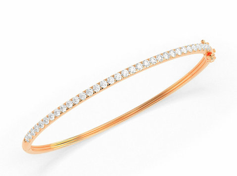 Diamond Bangle From Godaharidev Jewells - Ubrania/Akcesoria