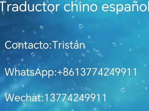 Traductor guia e interprete de chino español en shanghai - บรรณาธิการ/แปล