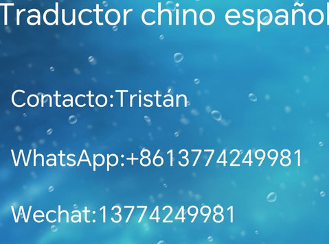 Intérprete y traductor del español al chino en Shanghai - Ostatní