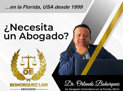 Abogado Colombiano en florida - Legal/Gestoría