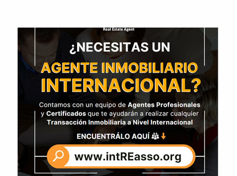 Agente Inmobiliario Internacional - Socios para Negocios