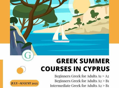 Greek Language Summer Courses in Cyprus, July - August 2025 - Taalcursussen