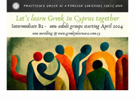 Learn + Speak Greek in Cyprus, 19th April 2024 - மொழி வகுப்புகள் 