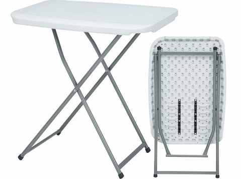 Adjustable Folding Table 5 Heights | HDPE Granite Series - Furniture/Appliance