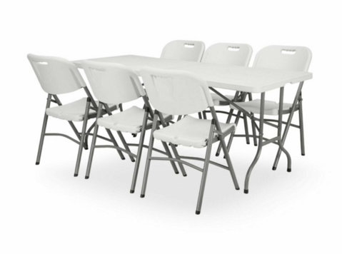 Portable folding 6-seater dining set - Namještaj/kućna tehnika