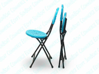 Portable folding chairs – colorful - Meble/AGD