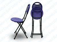 Portable folding chairs – colorful - Móveis e decoração