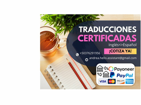 😱TRADUCCIONES URGENTES 100% ONLINE✅ - Editorial/Translation