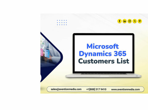 avention media's microsoft dynamics 365 customers list! - Останато
