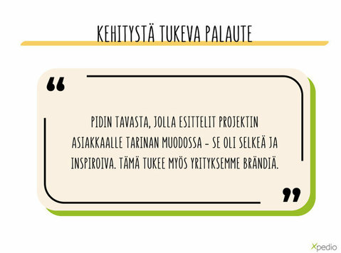 Miten antaa palautetta töissä?rakenna vahva palautekulttuuri - Services: Other