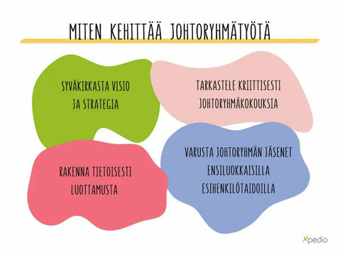 Tehokas johtoryhmätyö – menestyksen perusta - Services: Other