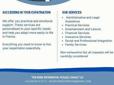 Freelance Consultant – French Administrative Support for U.S - Pháp lý/ Tài chính