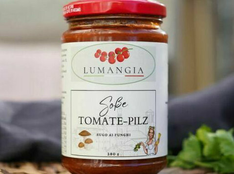 Pasta Sauce mit Champignons – Lumangia Shop - Altro