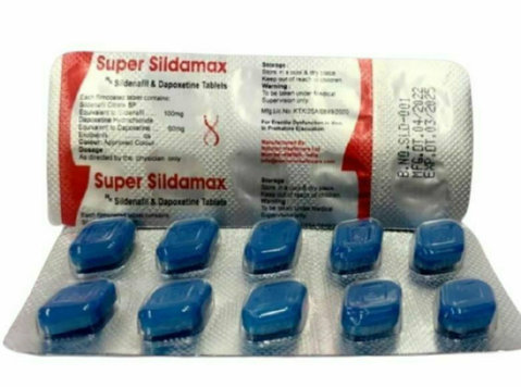 The Dual Power of Sildenafil and Dapoxetine in Super Sildama - Muu