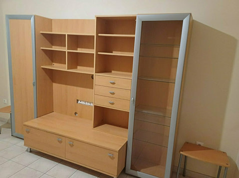 Unit set natural oak-colored - Meubles