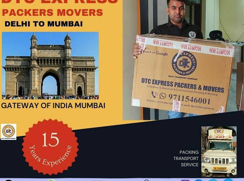 Movers and Packers Delhi to Mumbai - Taşınma/Taşımacılık
