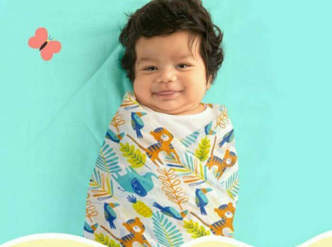 Buy Swaddles for your Newborn Baby from SuperBottoms - Miminka a děti
