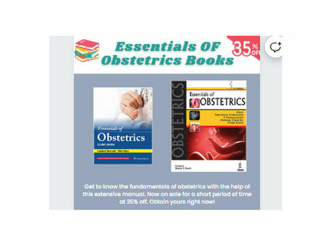 Textbook Essentials Of Obstetrics | Medioks - Books/Games/DVDs