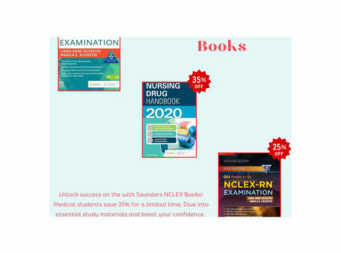 Saunders Nclex Books | Medioks - Buku/Permainan/DVD