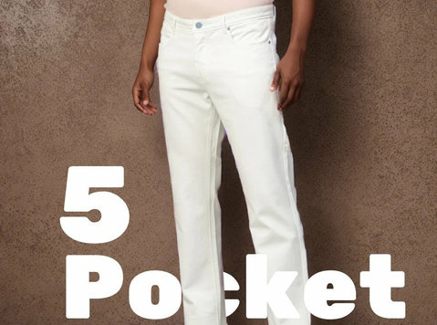 Buy 5 Pocket Trousers for Men - Genips Clothing - Clothing/Accessories