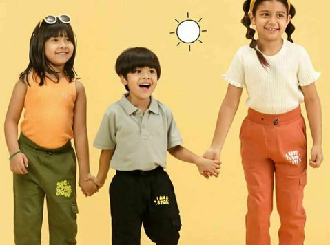 Buy SuperBottoms Stylish Cotton Joggers for Kids Online - Odjevni predmeti