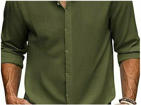 Coofandy Men's Casual Shirt - เสื้อผ้า/เครื่องประดับ