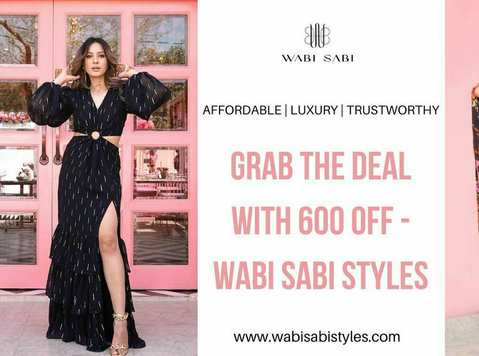 Grab the Deal with 600 Off - Wabi Sabi Styles - 	
Kläder/Tillbehör