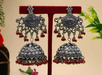 Jhumka earrings for women - 衣類/アクセサリー
