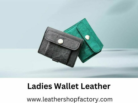 Ladies Wallet Leather – Leather Shop Factory - Klær/Tilbehør