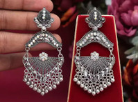 Silver earrings for girls - Одећа/украси