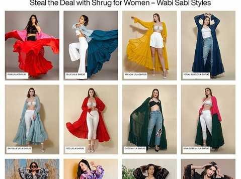 Steal the Deal with Shrug for Women – Wabi Sabi Styles - Pakaian/Asesoris