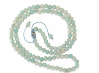 Amozonite 108 Beads Mala - Stone of Hope - אספנות/ענתיקות