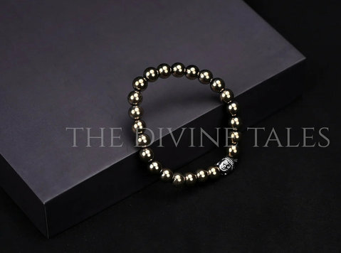 Pyrite Healing Bracelet – The Divine Tales - Collectibles/Antiques