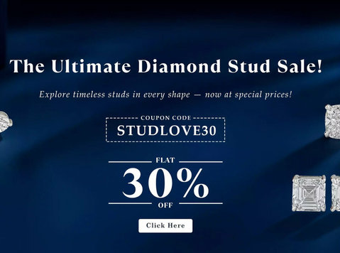 The ultimate diamond stud sale – only at Ouros Jewels! - Sammeln/Antiquitäten