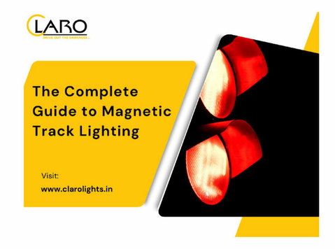 Magnetic Track Lighting | Claro Lights - Ηλεκτρονικά
