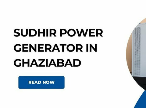 Sudhir power generators in Ghaziabad | Generators at an affo - Електроника