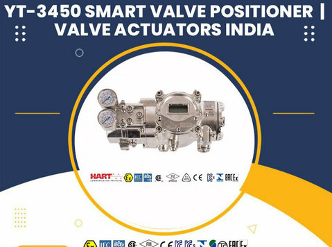 Yt-3450 Smart Valve Positioner | Valve Actuators India - Elektroonika