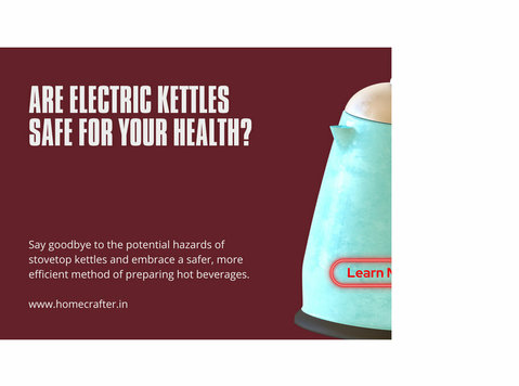 Are Electric Kettles Safe For Health? - Nội thất/ Thiết bị