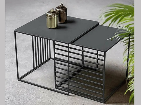 Metal Nesting Table Set | Phooldaan - Muebles/Electrodomésticos