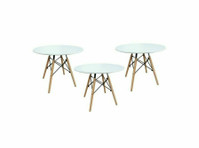 Sleek White Coffee Table: Stylish Centerpiece for Your Space - Møbler/hvidevarer
