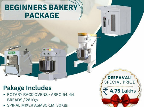 Bakery Equipment Manufacturers | Arka Machineries - Citi