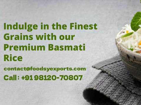 Basmati rice manufacturer - Övrigt