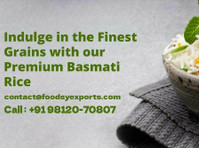Basmati rice manufacturer - Andet
