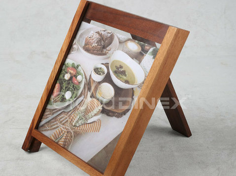 Best Dinex Wooden Menu Stand Elevates Your Dining Experience - 기타