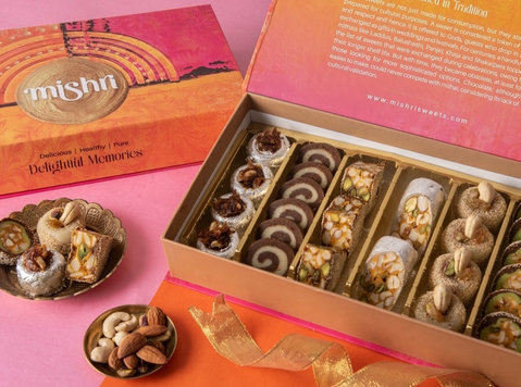 Buy Assorted Sweets Gift Box Online | Mishri Sweets - Muu